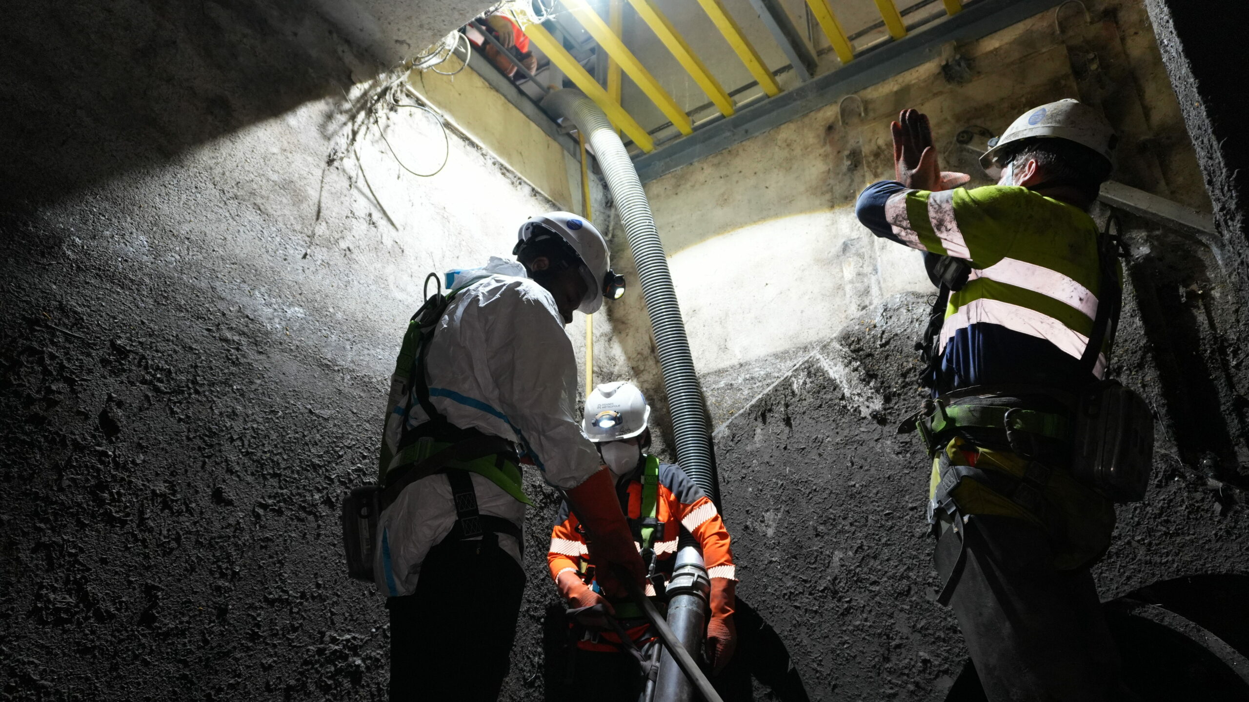 Intervention espace confiné